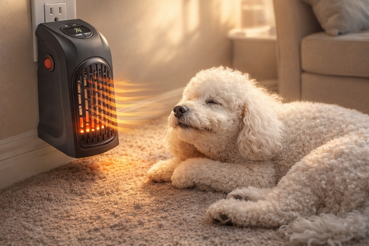 Mini calefactor portátil inteligente 🐾
